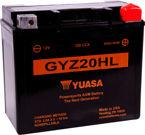 Gyz Factory-activated Agm Maintenance-free Battery, 1, nordicamoto.ro