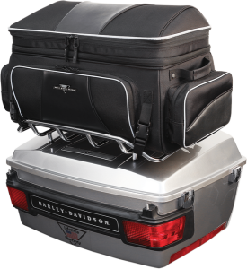 Route 1 Traveler Tour Trunk Rack Bag Black, 3, nordicamoto.ro