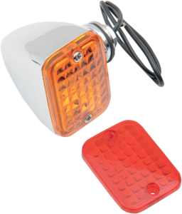 Rectangular Marker Lights Chrome