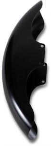 Hugger Series Front Fender Black, 3, nordicamoto.ro