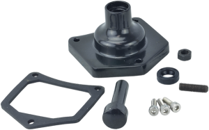 Solenoid End Cover/starter Button Gloss Black