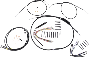 Jail Bar Cable Kit Black, 1, nordicamoto.ro
