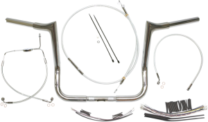 1-1/4(r) Viking Handlebar Installation Kit Silver