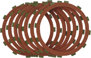 Red Eagle Organic Clutch Friction Plate Set Red