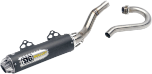 Bullet Complete Exhaust System Black, 2, nordicamoto.ro