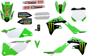 Complete Graphics Kit Black, Green 