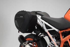 Blaze Saddlebag Set Black, Gray, 3, nordicamoto.ro