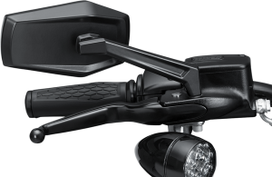 Hex Mirror Black, Satin, 1, nordicamoto.ro