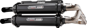 Stage 5 Dual Exhaust System Black, Brushed, Cerakote®, 1, nordicamoto.ro