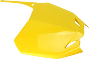Replacement Front Number Plate Yellow