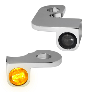 Nano Series Handlebar Turn Signals Chrome