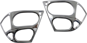 Chrome Lens Grilles, 2, nordicamoto.ro