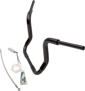 1-1/2(r) Ez Install Rounded Top Handlebar Kit Black