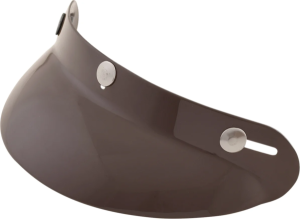 3-snap Vintage Bubble Snap On Visor Peak Dark Smoke Smoke