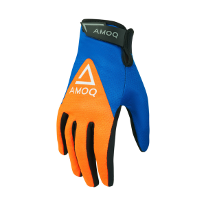 Mănuși moto AMOQ Ascent V2 Blue-Orange, nordicamoto.ro