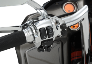 Handlebar Switch Housing Kit Silver, 4, nordicamoto.ro
