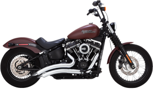 Big Radius Exhaust System Chrome, Mild Steel, 2, nordicamoto.ro