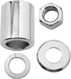 Axle Spacer/nut Kit Silver, 1, nordicamoto.ro