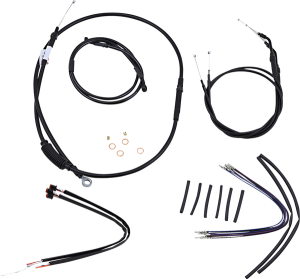 Jail Bar Cable Kit Black, 1, nordicamoto.ro