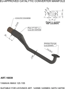 Catalytic Converter Stainless Steel, nordicamoto.ro