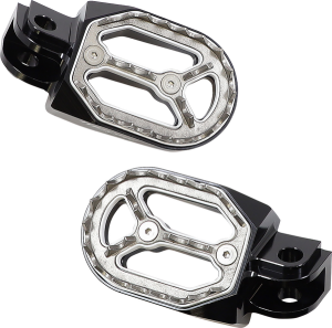 MOOSE RACING Suporturi pentru picioare de calificare, negru 