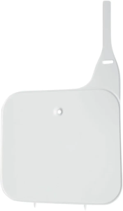 Replacement Front Number Plate White