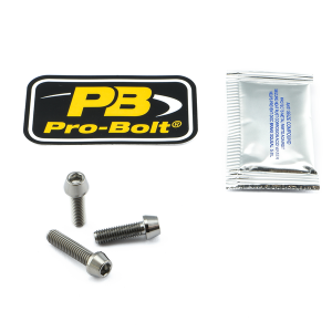 Titanium Brake & Clutch Lever Perch Pinch Bolt Kit, 1, nordicamoto.ro