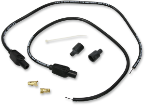 Universal Spark Plug Wire Kit Black