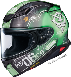 Casca integrala SHOEI NXR2 ZAKU II TC-4 Verde