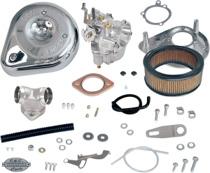 Super E Carburetor Kit W/ Manifold Silver, 1, nordicamoto.ro