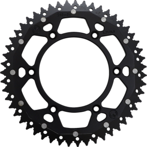 MOOSE RACING Pinion dublu negru, 2, nordicamoto.ro