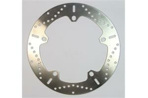 Round Fixed Brake Rotor Gold, Zinc