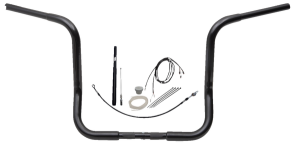 1-1/4(r) Ez Install Round Top Handlebar Kit Black, 4, nordicamoto.ro