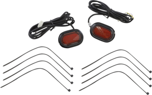 Plug & Play Plugz Antenna Grommet Lights Red, 1, nordicamoto.ro