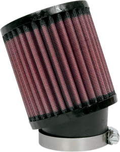 Universal Clamp-on Air Filter Black, Red, 1, nordicamoto.ro
