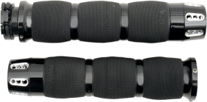 Gatlin Air Cushioned Grips Black, 1, nordicamoto.ro