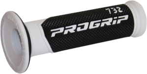 Double Density Grip Black, White, 2, nordicamoto.ro
