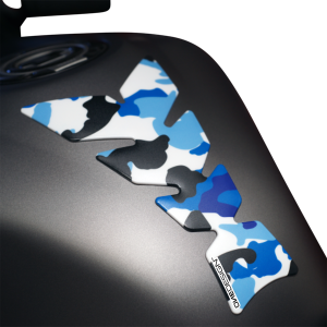 Resin/soft Touch Tank Pad Blue, White, Multi, 1, nordicamoto.ro