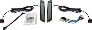 Led Front Fork Lightz Black, 1, nordicamoto.ro