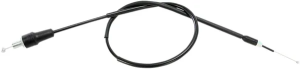 MOOSE RACING Black Vinyl Throttle Cable Black 