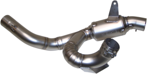 Link Pipe Kit Silver, 1, nordicamoto.ro