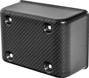 Fuse Box Cover Black, Matte, 1, nordicamoto.ro