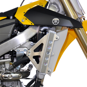 Radiator Race Braces Brushed Aluminum, 2, nordicamoto.ro