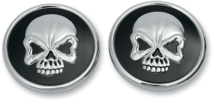 Skull Gas Cap Black, 2, nordicamoto.ro