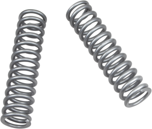 Shock Springs Powder-coated, Silver, 1, nordicamoto.ro