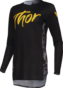 Tricou Enduro Dama Thor Sportmode Shadow Gray/Black