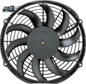Oem Replacement Cooling Fan Black 
