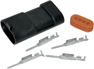 Delphi/amp Connector Kit And Refills Black, 1, nordicamoto.ro