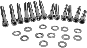 Socket-head Bolt Set Black Chrome