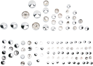 Bolt Cover Deluxe Kit Silver